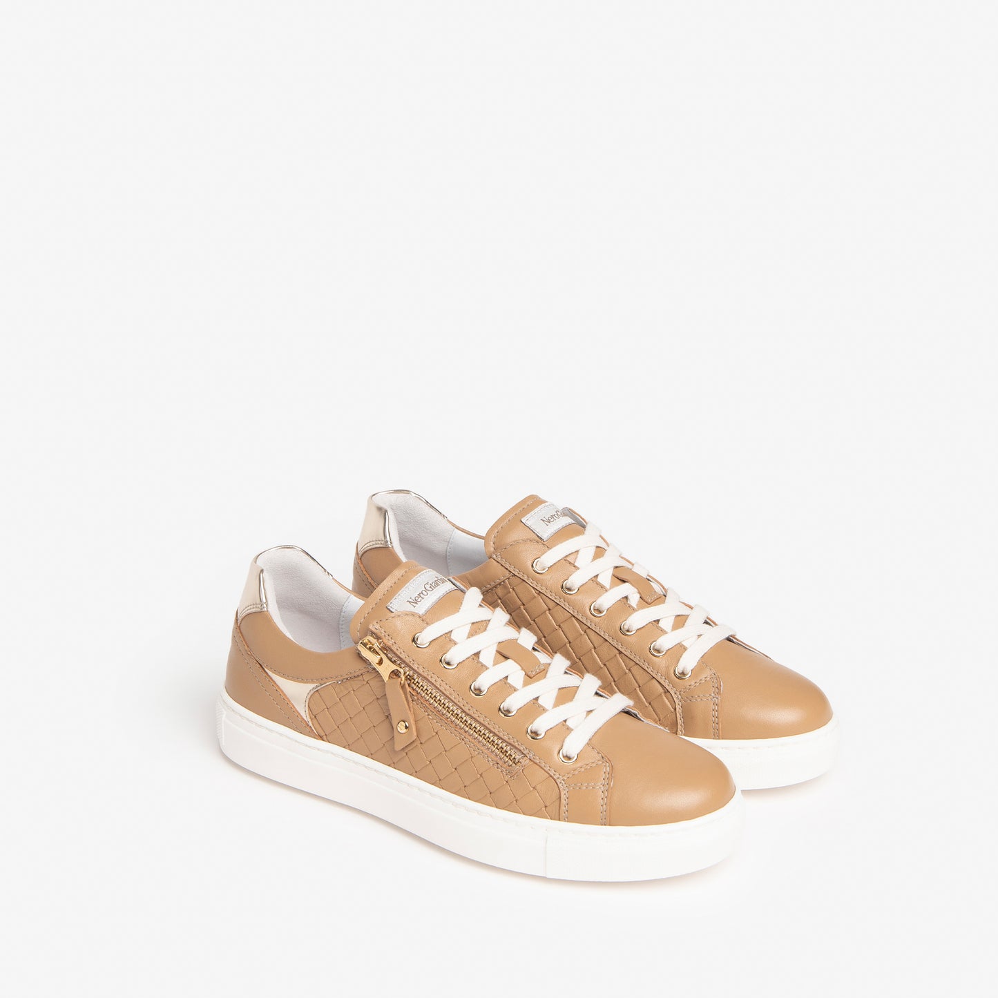 Waardige sneakers kameel