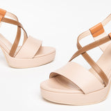 Sandales Pertuis Beiges