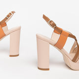 Sandales Pertuis Beiges