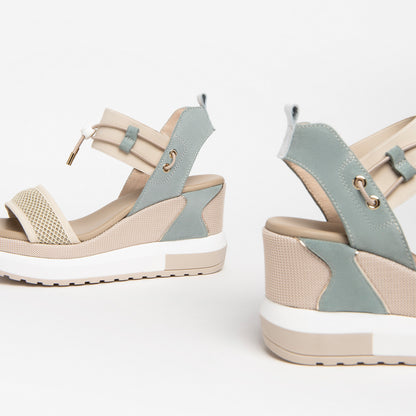 Beige Gignac-Sandalen