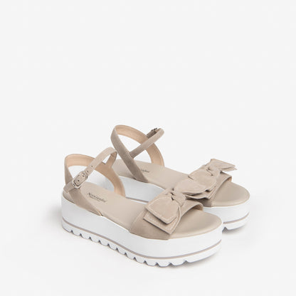 Beige Vence-sandalen