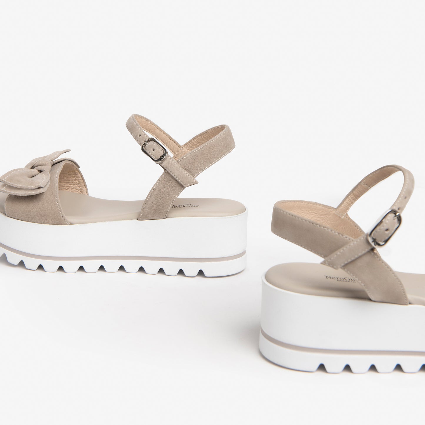 Beige Vence-sandalen
