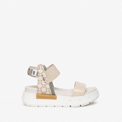 Beige Tarascon Sandalen