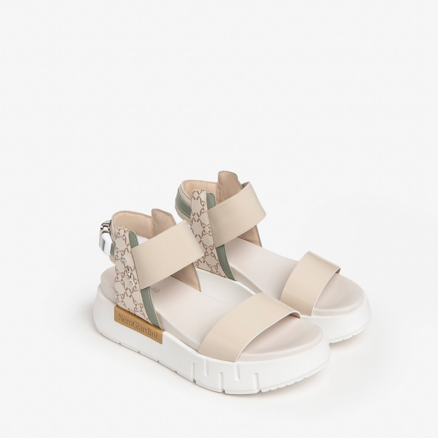Beige Tarascon Sandalen