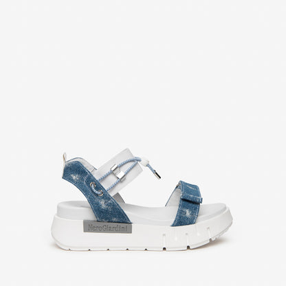 Sandales Tarascon Bleues