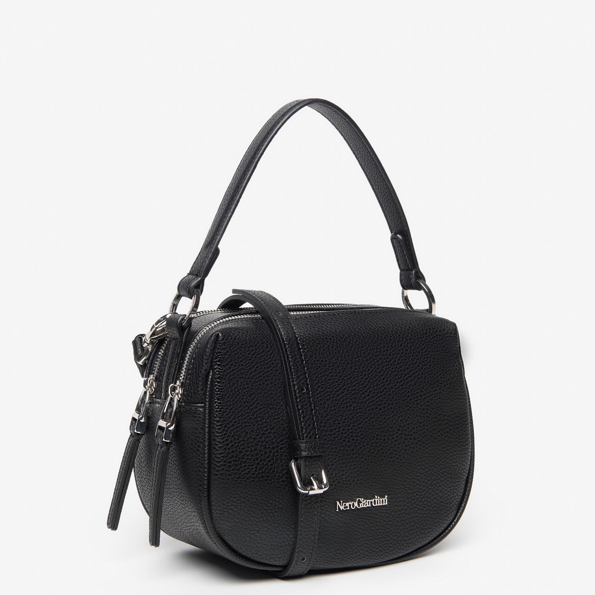 Sac Bourse Noir NeroGiardini femmes nouvelle collection automne hiver 2023