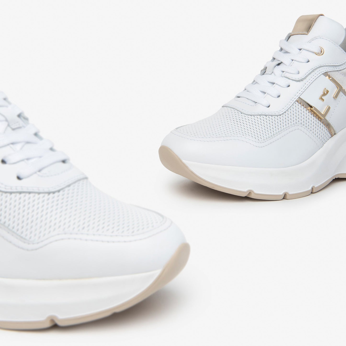 Weiße Anita-Sneaker 