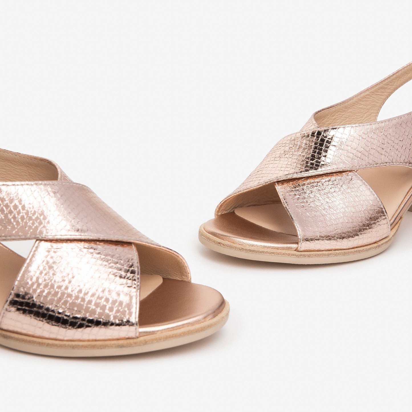 Rosa Esmée-Sandalen 