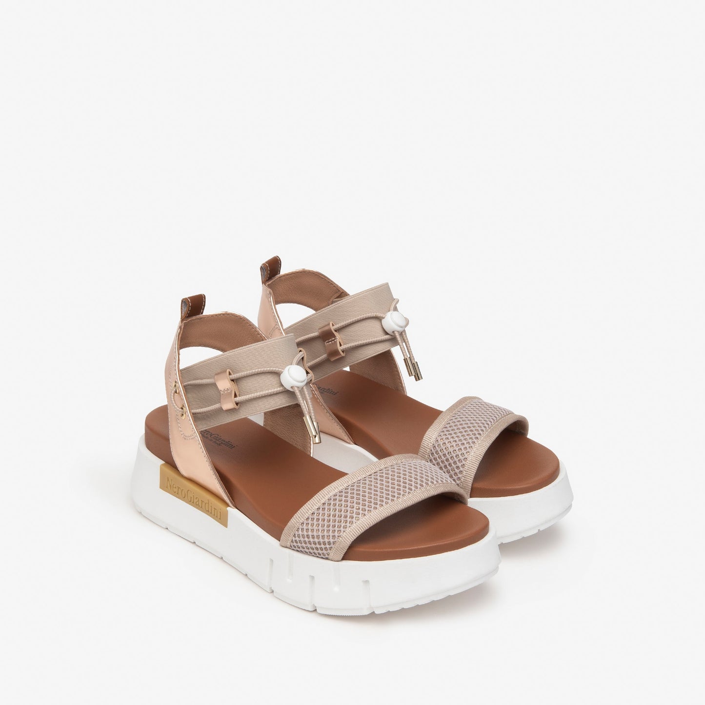 Milaya Beige Sandalen 