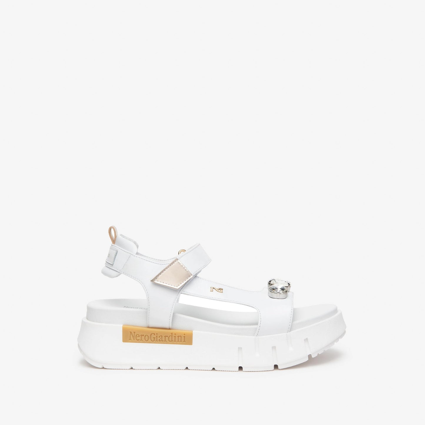 Weiße Ysalis-Sandalen 