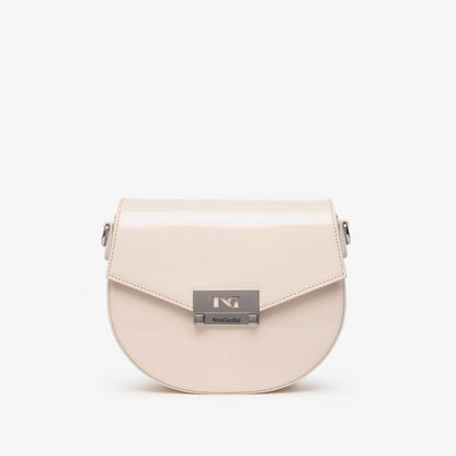 Beige Hexa-Tasche