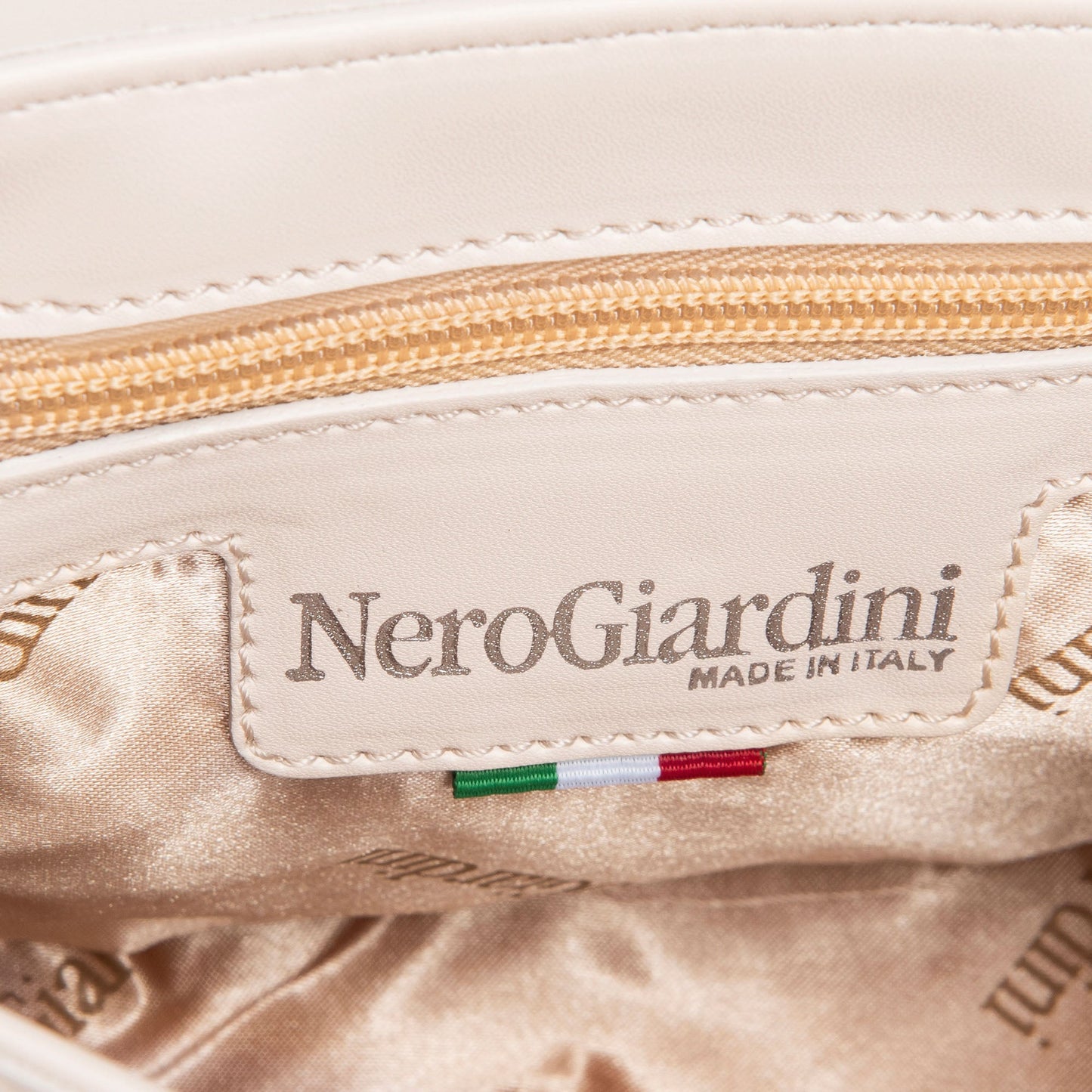Beige Hexa-Tasche