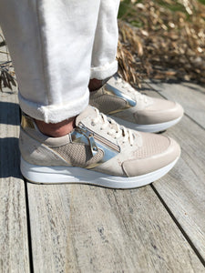 Beige Gladstone-sneakers