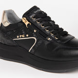 Zwarte Riverside-sneakers