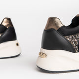 Zwarte Glendale-sneakers