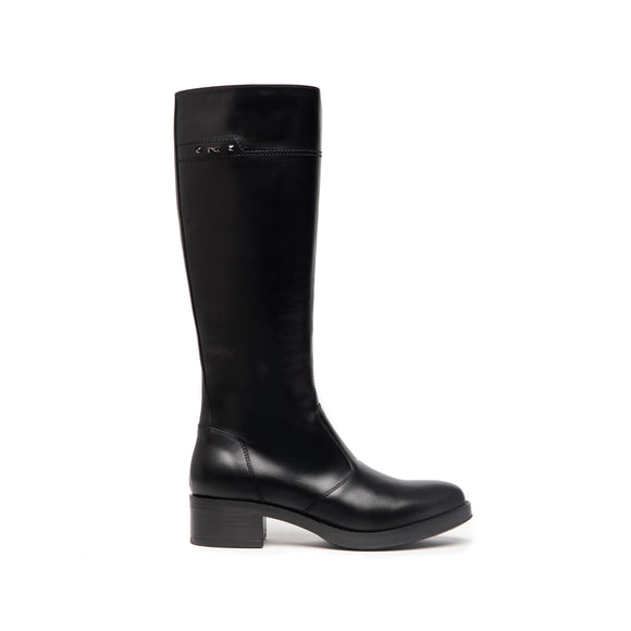 Schwarze Compton-Stiefel