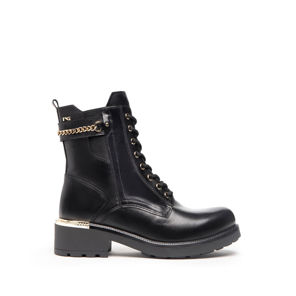 Schwarze Pomona-Stiefel