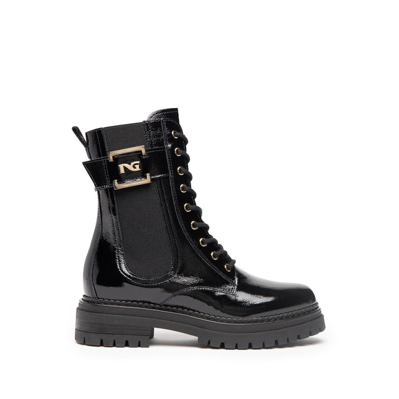 Schwarze Vallejo-Stiefel