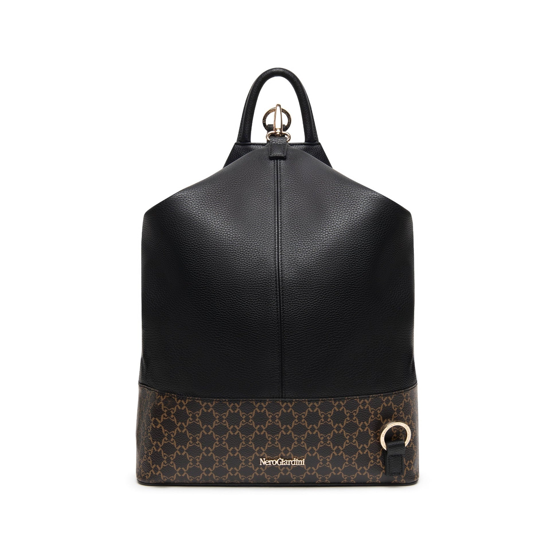 Sac Dos Noir NeroGiardini femmes nouvelle collection automne hiver 2023
