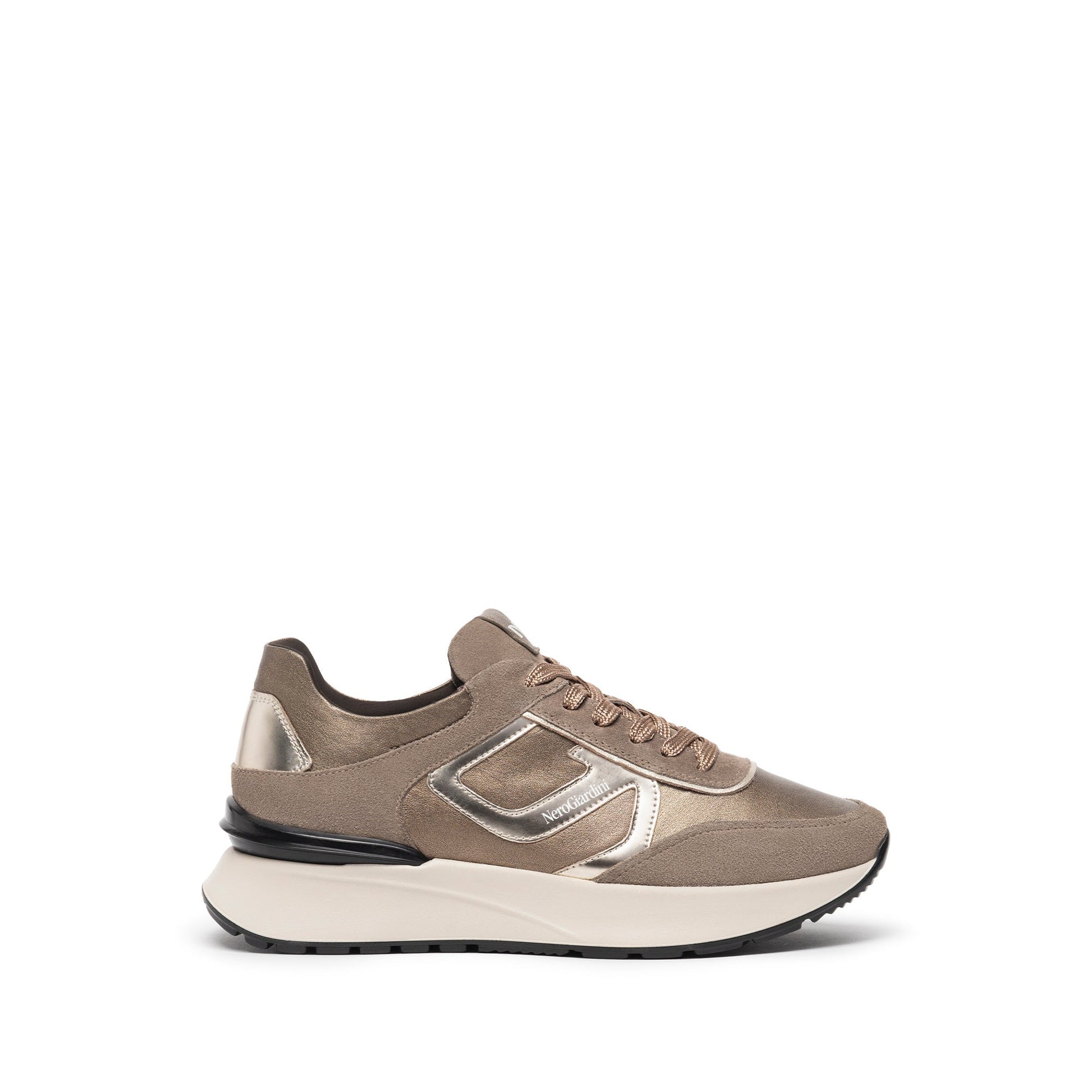 Baskets Gap Beiges NeroGiardini femmes France nouvelle collection automne hiver 2023