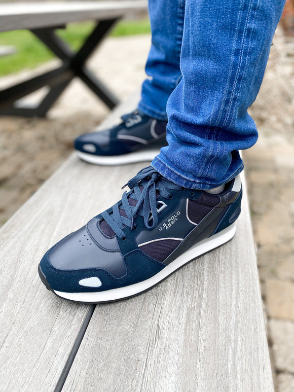 Blauwe Justin-sneakers