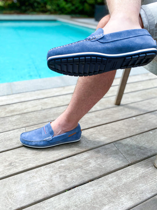 Mocassins Geraldton Bleus