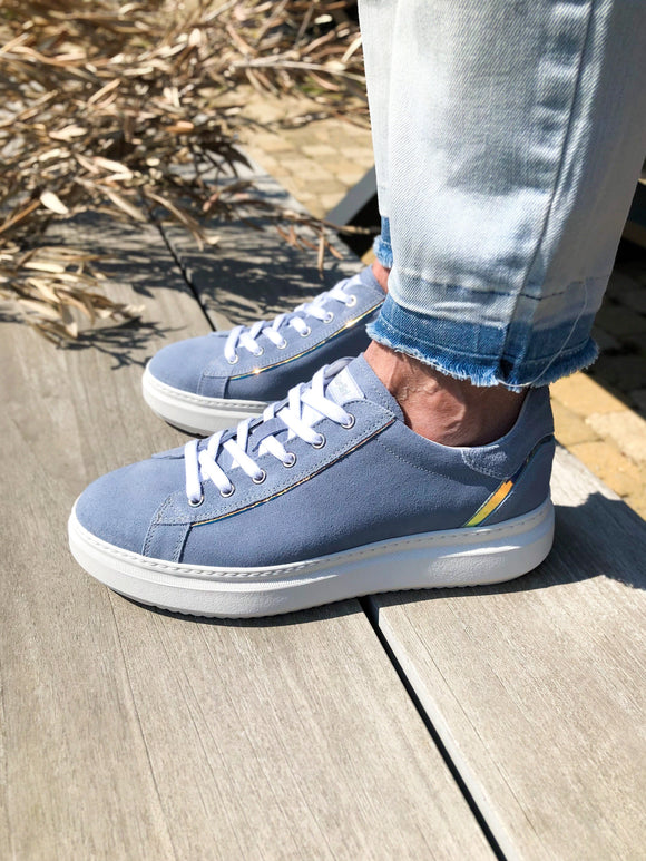 Blauwe Lismore-sneakers