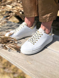 Witte Nowra-sneakers