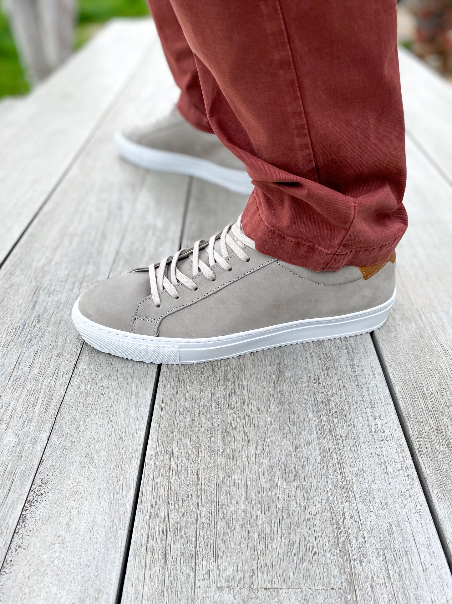 Beige Sunburry-sneakers