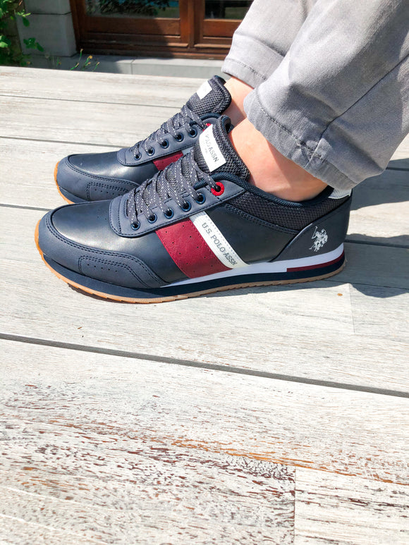 Blauwe Jason-sneakers