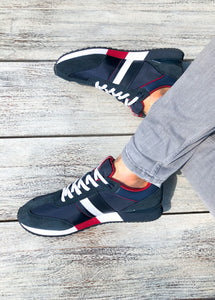 Baskets Austen Bleues