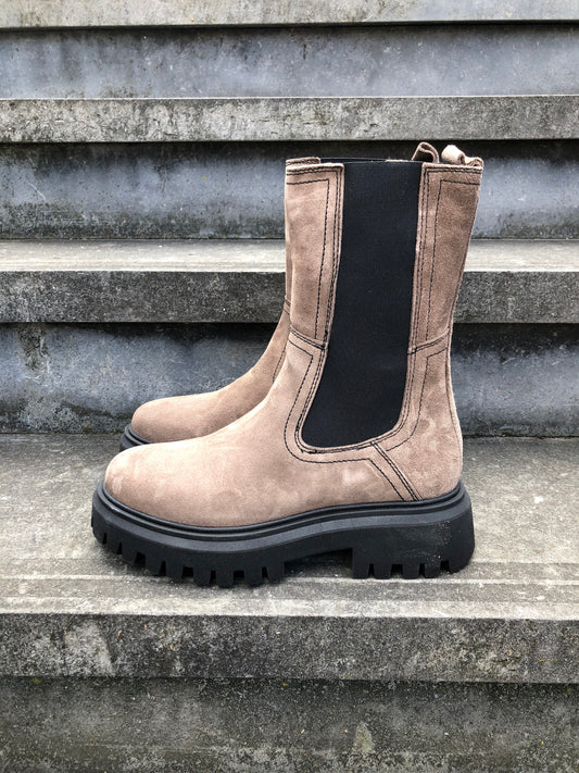 Andromeda Taupe Stiefel