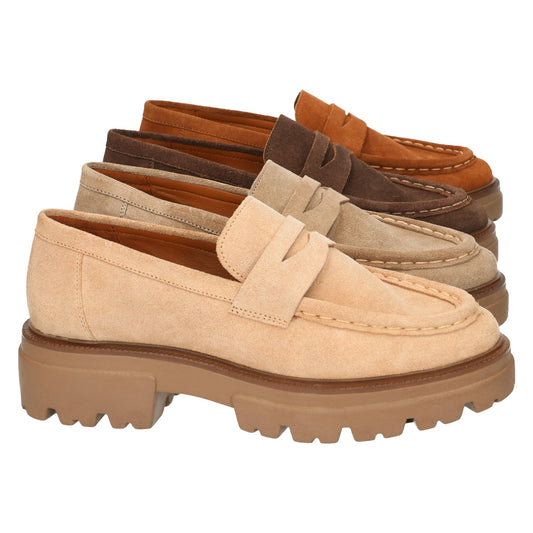 Mocassins Burbank Taupe
