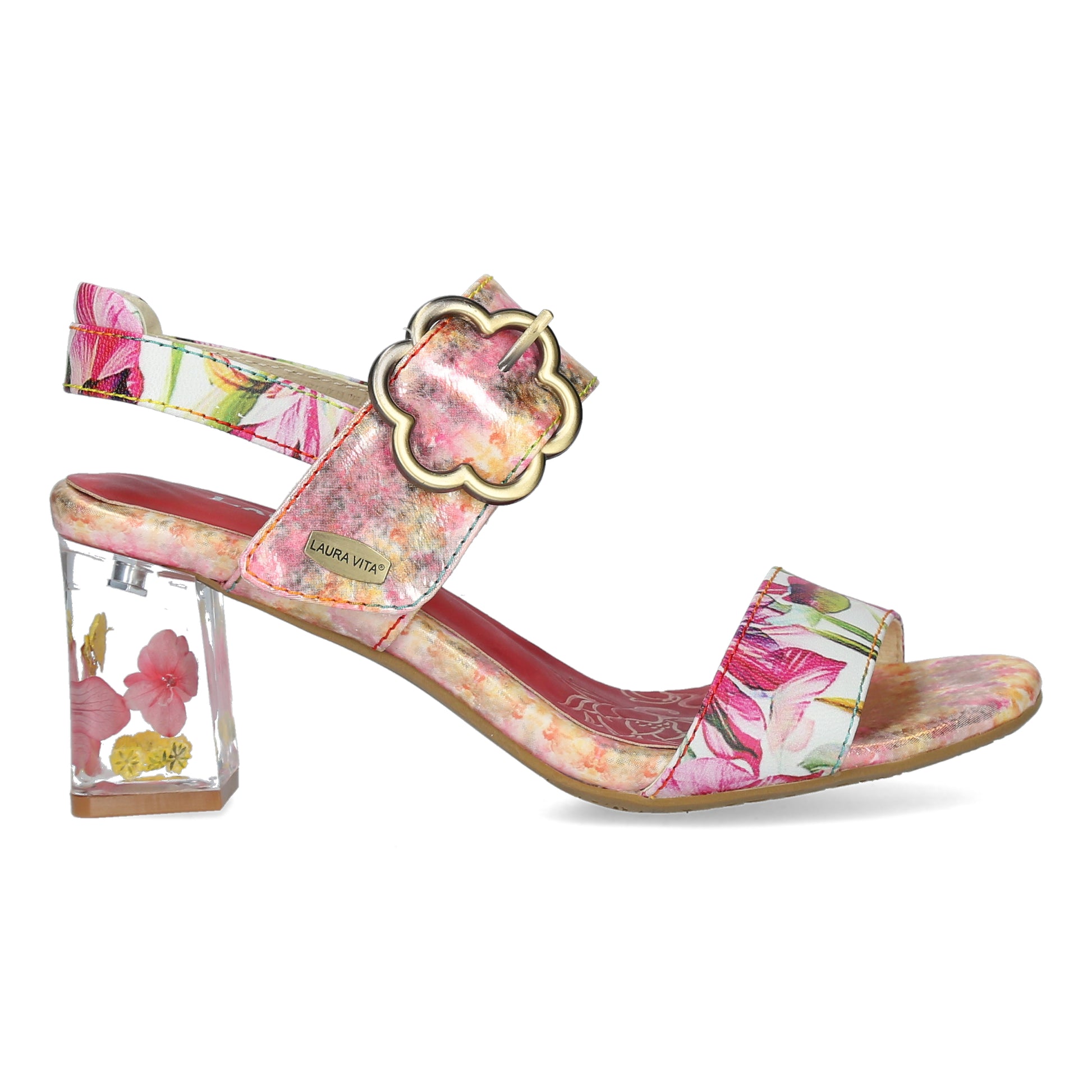 Sandales Laura Vita Chaussures Sandales En Cuir Multicolores
