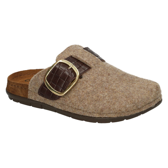 Pantoufles Birk Brunes
