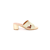 Mules Summer Dorées