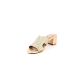 Mules Summer Dorées
