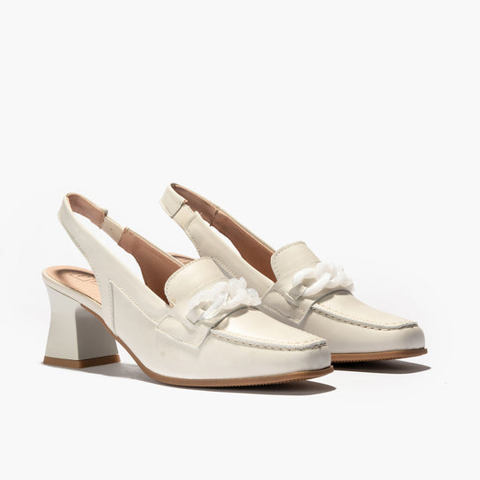 Mocassins blanc femmes Belgique Pitillos Liège